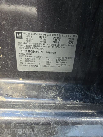 2014 GMC Sierra 1500 SLE Crew Cab Short Bed 3SA – miniatura 14