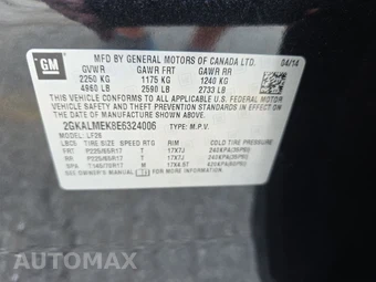 2014 GMC Terrain SLE-1 3SA – miniatura 14