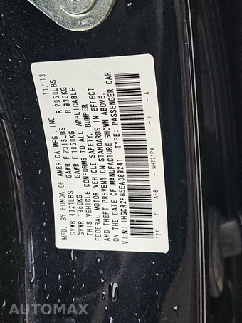 2014 Honda Accord Sedan EX-L - miniatura 14