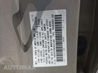 2014 Honda Accord Sedan EX-L - miniatura 5