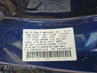 2014 Honda Accord Sedan EX-L - miniatura 14