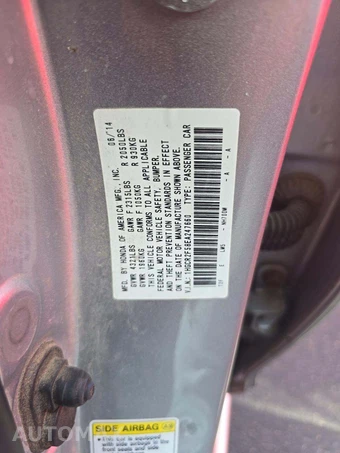 2014 Honda Accord Sedan Sport – miniatura 5