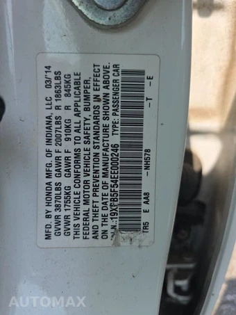 2014 Honda Civic Sedan CNG – miniatura 19