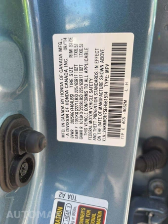 2014 Honda CR-V EX-L - miniatura 5