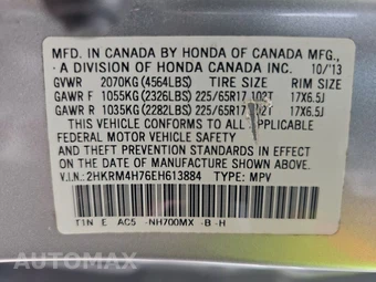 2014 Honda CR-V EX-L – miniatura 14