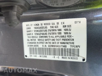 2014 Honda CR-V LX – miniatura 14