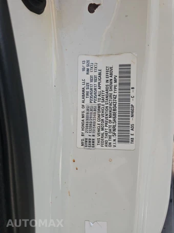 2014 Honda Odyssey EX-L 118.1" WB – miniatura 15