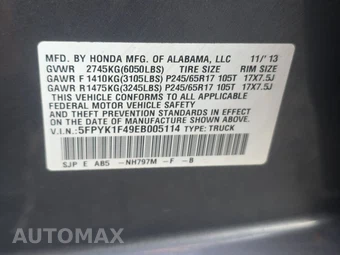2014 Honda Ridgeline RTS Crew Cab Medium Bed - miniatura 14