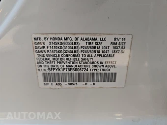 2014 Honda Ridgeline Sport Crew Cab Medium Bed - miniatura 14