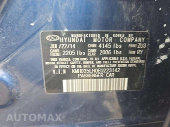 2014 Hyundai Elantra GT Hatchback – miniatura 5