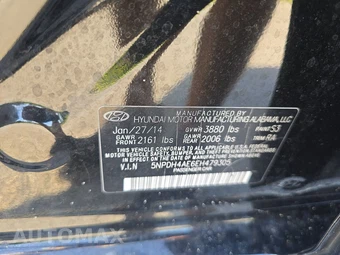 2014 Hyundai Elantra SE Sedan - miniatura 14