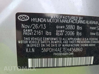 2014 Hyundai Elantra SE Sedan – miniatura 2