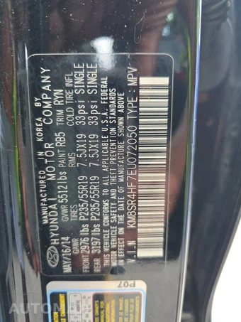 2014 Hyundai Santa Fe Limited – miniatura 13
