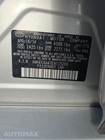 2014 Hyundai Sonata Hybrid – miniatura 14