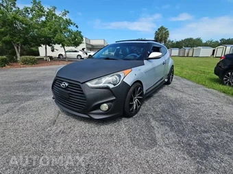 2014 Hyundai Veloster Turbo w/Blue Interior