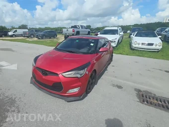 2014 Hyundai Veloster w/Red Interior — car from the USA, Manheim Buy-Now listing at AUTOMAX