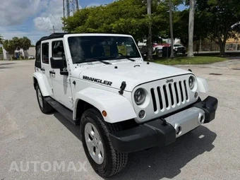 2014 Jeep Wrangler Unlimited Sahara - miniatura 3