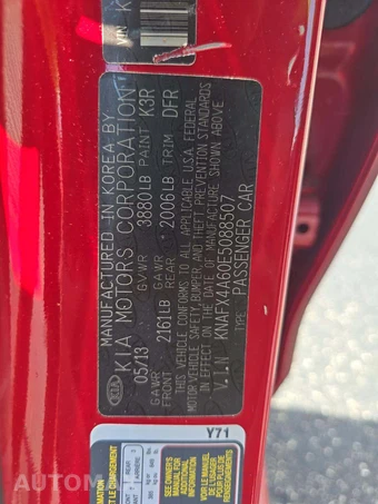 2014 Kia Forte LX Sedan - miniatura 5