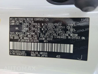 2014 Lexus RX 450h - miniatura 14