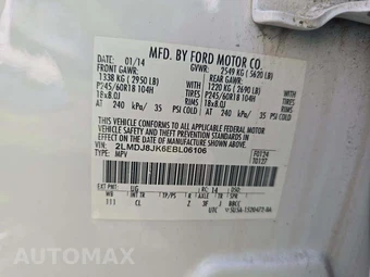2014 Lincoln MKX - miniatura 5