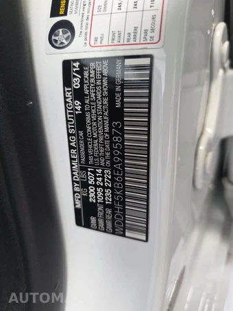 2014 Mercedes-Benz E 350 Sedan – miniatura 14