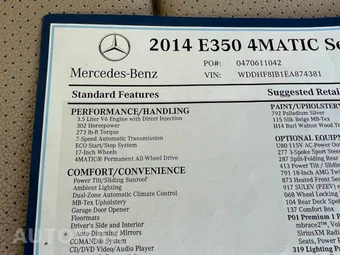 2014 Mercedes-Benz E-Class E 350 - miniatura 21