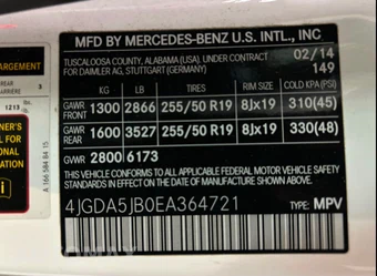 2014 Mercedes-Benz ML 350 – miniatura 11