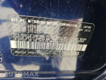 2014 Mitsubishi Lancer Ralliart Sedan - miniatura 14