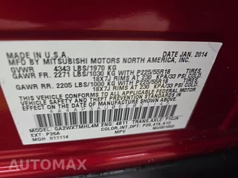 2014 Mitsubishi Outlander Sport ES – miniatura 14