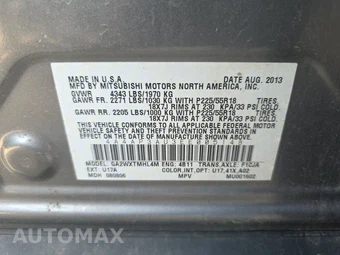 2014 Mitsubishi Outlander Sport ES – miniatura 14