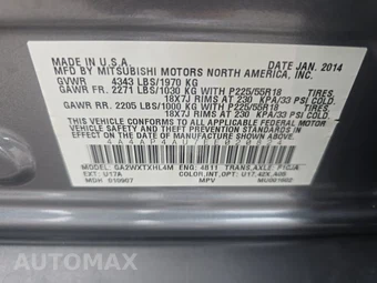 2014 Mitsubishi Outlander Sport SE – miniatura 15