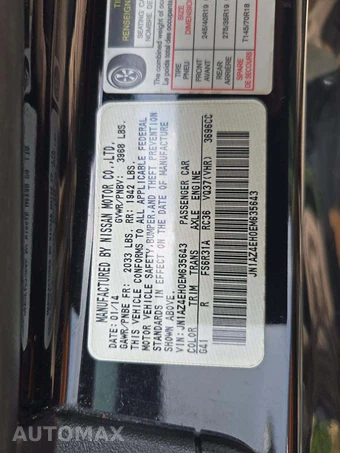 2014 Nissan 370Z Touring Coupe – miniatura 5