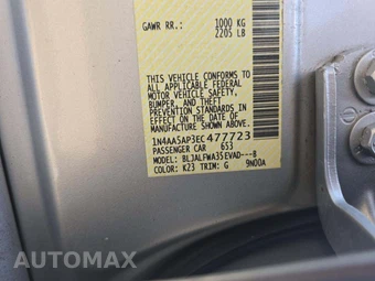 2014 Nissan Maxima 3.5 SV – miniatura 5