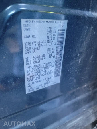 2014 Nissan Pathfinder S – miniatura 15