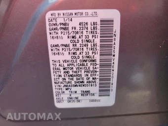 2014 Nissan Rogue Select S - miniatura 14