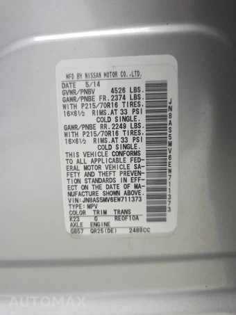 2014 Nissan Rogue Select S – miniatura 14