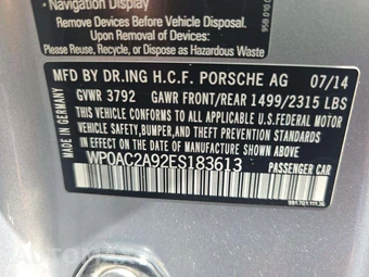 2014 Porsche 911 GT3 – miniatura 5