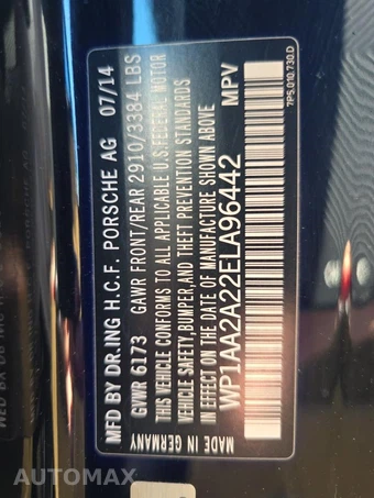 2014 Porsche Cayenne Platinum Ed. – miniatura 18