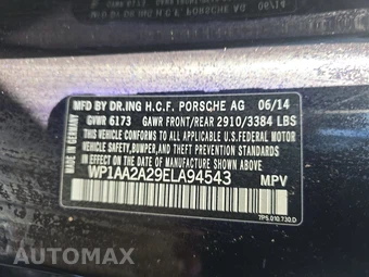 2014 Porsche Cayenne Platinum Ed. – miniatura 14