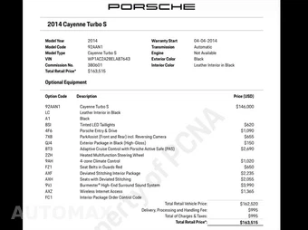 2014 Porsche Cayenne Turbo S - miniatura 34