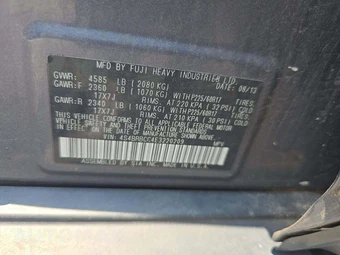 2014 Subaru Outback 2.5i Premium – miniatura 5