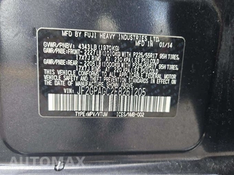 2014 Subaru XV Crosstrek 2.0i Limited - miniatura 2
