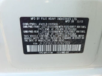2014 Subaru XV Crosstrek 2.0i Limited - miniatura 14