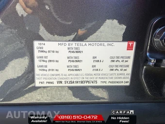 2014 Tesla Model S 85 - miniatura 16