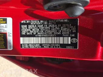 2014 Toyota Camry Hybrid XLE - miniatura 2
