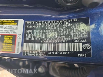 2014 Toyota Camry LE – miniatura 5