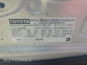 2014 Toyota Camry LE – miniatura 20
