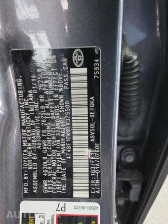 2014 Toyota Camry XLE - miniatura 14