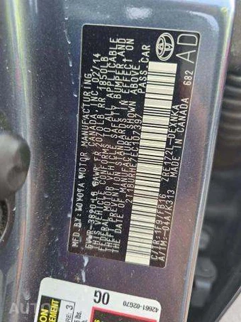 2014 Toyota Corolla LE – miniatura 5