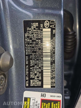 2014 Toyota Corolla S Plus – miniatura 5